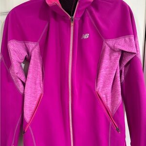New Balance Women's Vibrant Magenta Ski Jacket